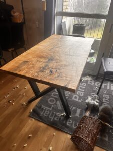 Ash Metal Flow Table